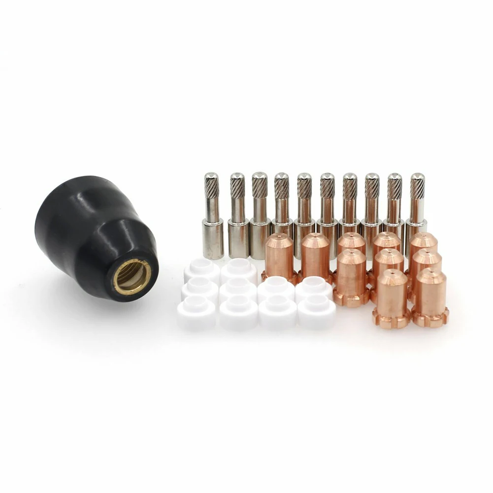 31pcs Plasma Electrode 9-6506 Tip 9-6501 Gas Ring For PCH-M25 PCH-M28/35 40 Torch Plasma Cutting Consumables Parts
31pcs Plasma Electrode 9-6506 Tip 9-6501 Gas Ring For PCH-M25 PCH-M28/35 40 Torch Plasma Cutting Consumables Parts