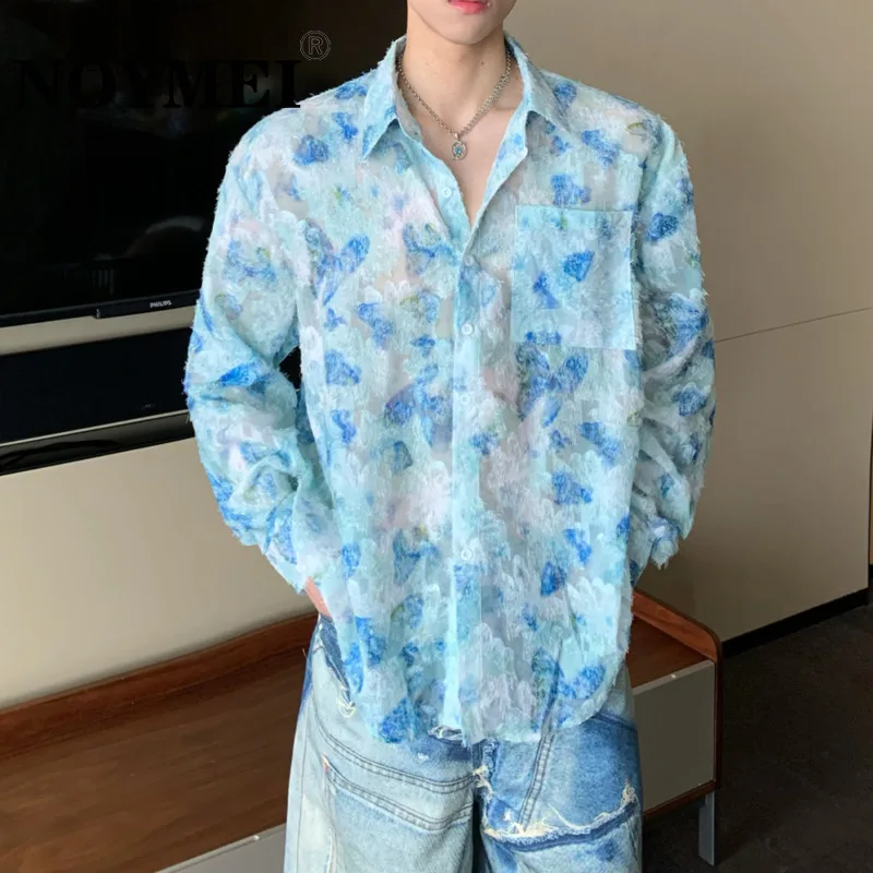 NOYMEI Men's Summer 2024 New Shivering Decoration Single Breasted Long Sleeve Shirt Fashion Korean Style Niche Male Top WA3976
NOYMEI Men's Summer 2024 New Shivering Decoration Single Breasted Long Sleeve Shirt Fashion Korean Style Niche Male Top WA3976
