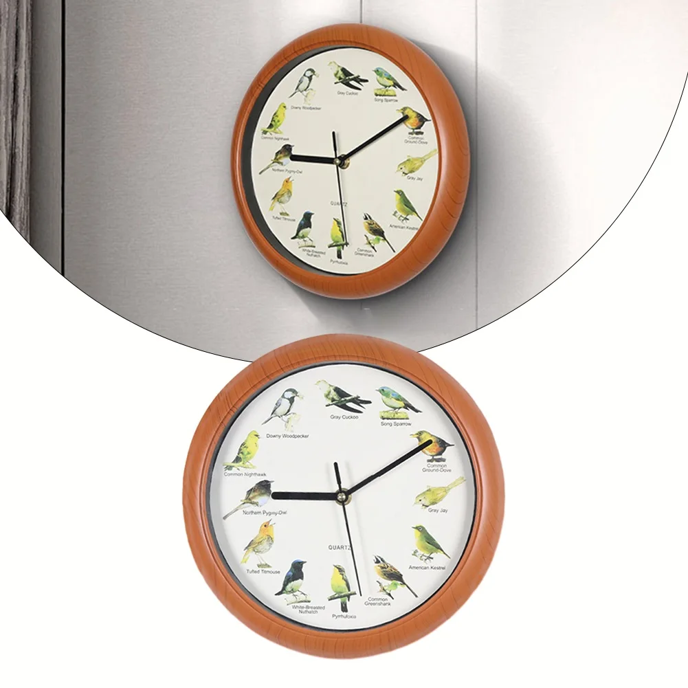 10inch Wall Clock Quartz Plastic Bird Singing Clock Cuckoo Chime Bird Call Living Room Wall Clock Home Office Decoration
10inch Wall Clock Quartz Plastic Bird Singing Clock Cuckoo Chime Bird Call Living Room Wall Clock Home Office Decoration