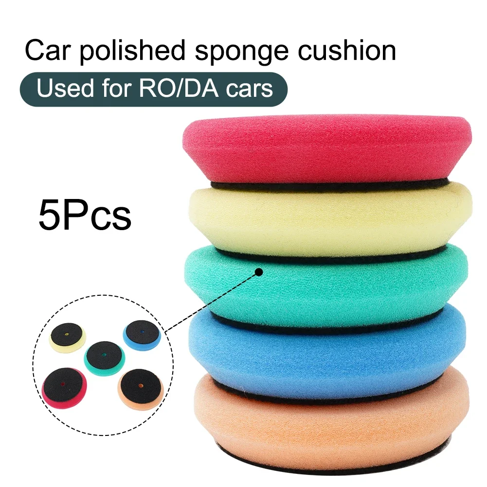5Pc 3in 100mm Car Polishing Discs Buffing Waxing Pad Sponge Polishing Foam Pads For RO/DA Car Polisher Drill Adapter Set
5Pc 3in 100mm Car Polishing Discs Buffing Waxing Pad Sponge Polishing Foam Pads For RO/DA Car Polisher Drill Adapter Set