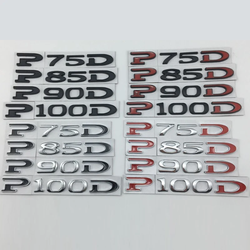 P75D P85D P90D P100 Original letter logo Trunk Letter Sticker Tail Letter Label trunk decal For Tesla Model Y 3 S X
P75D P85D P90D P100 Original letter logo Trunk Letter Sticker Tail Letter Label trunk decal For Tesla Model Y 3 S X