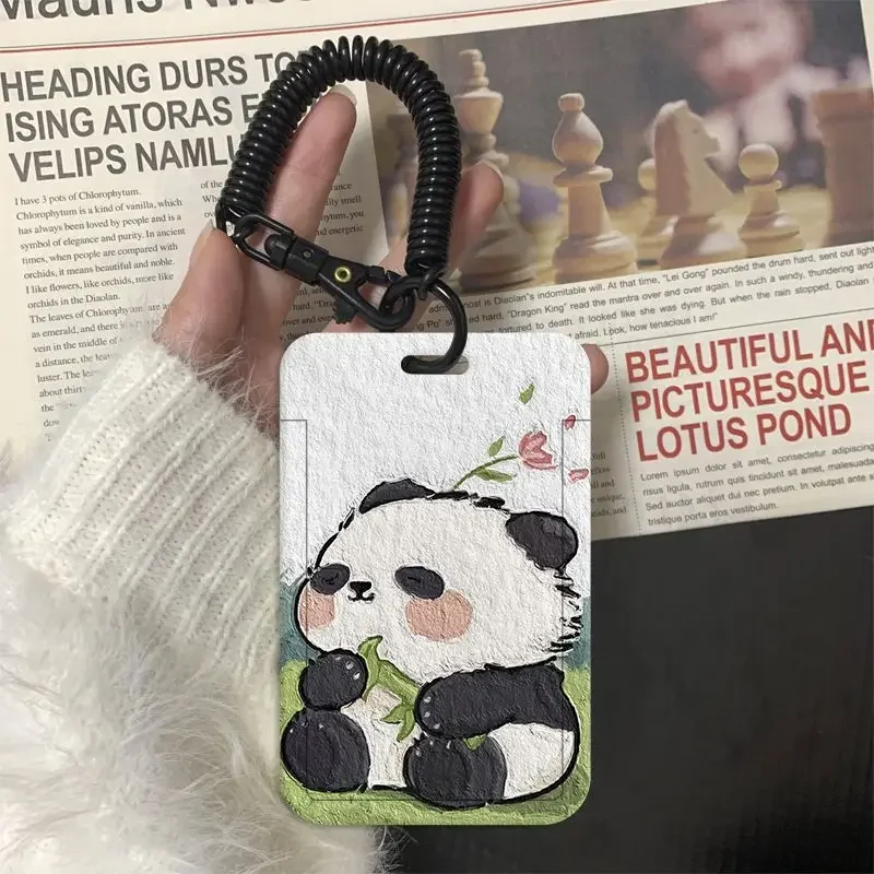 Cute Panda Card Holder for Students ABS Plastic Card Holder with Accessories Durable Transportation Card Cases
Cute Panda Card Holder for Students ABS Plastic Card Holder with Accessories Durable Transportation Card Cases