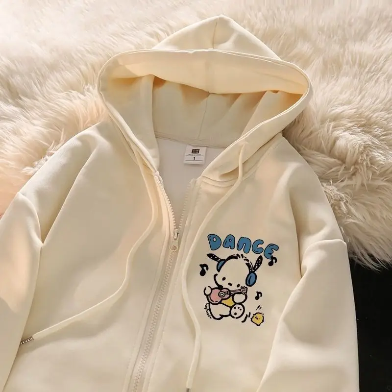 Kawaii Sanrio Hello Kitty Hoodie Pochacco Zipper Hoodie for Girls Autum Cartoon Anime Cute Cardigan Tide Japanese Loose Coat Kid
Kawaii Sanrio Hello Kitty Hoodie Pochacco Zipper Hoodie for Girls Autum Cartoon Anime Cute Cardigan Tide Japanese Loose Coat Kid
