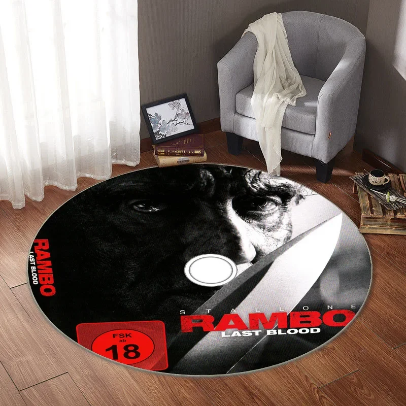 GRANDTHEFT RAMBO MORRISSEY PARKER DVD Round Disc Rugs Living Room Bedroom Anti-slip Carpets for Bed Decor Home
GRANDTHEFT RAMBO MORRISSEY PARKER DVD Round Disc Rugs Living Room Bedroom Anti-slip Carpets for Bed Decor Home