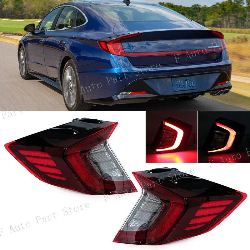 Tail Light Taillamp For Hyundai Sonata 10th 2020 2021 Car Rear Bumper Brake Stop Reverse Turn Signal Lamp 92401L1000 92402L1000
Tail Light Taillamp For Hyundai Sonata 10th 2020 2021 Car Rear Bumper Brake Stop Reverse Turn Signal Lamp 92401L1000 92402L1000