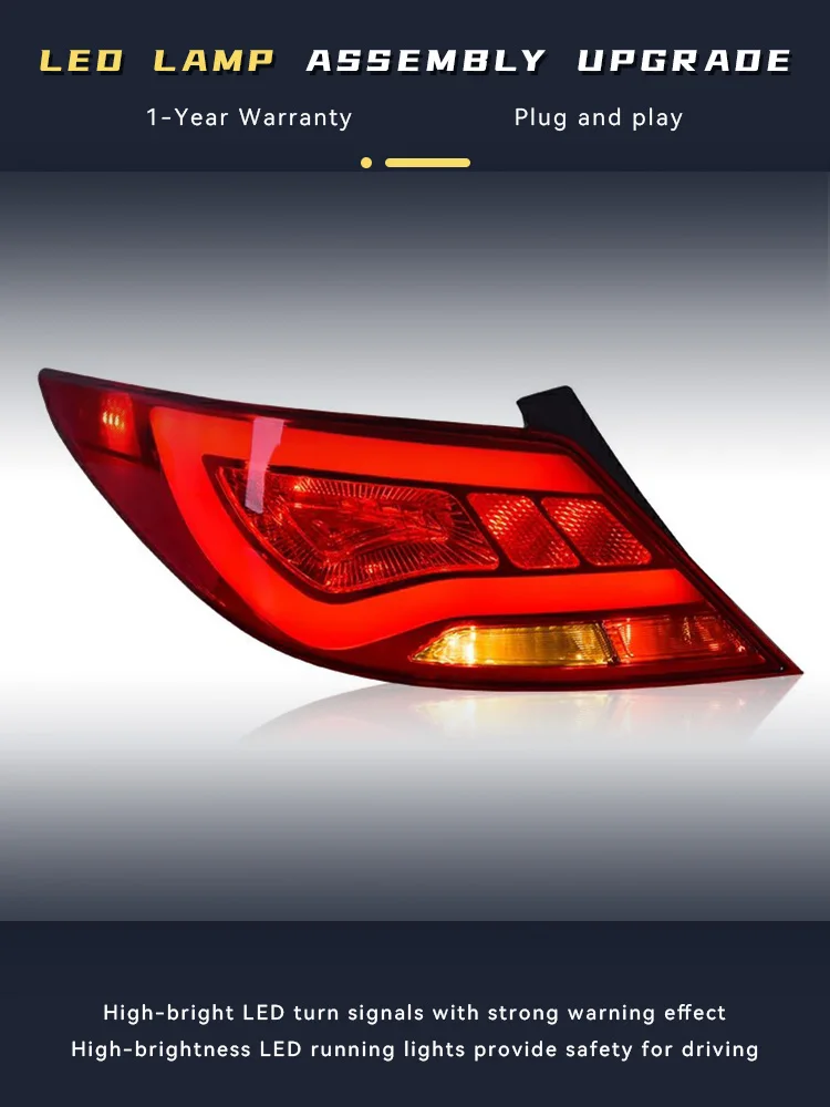Taillight For Hyundai Rena 2010 2011 2012 2013 Upgrade Auto LED Car Lights Projector Lens Modified Rear Lamp Tool Accessories
Taillight For Hyundai Rena 2010 2011 2012 2013 Upgrade Auto LED Car Lights Projector Lens Modified Rear Lamp Tool Accessories