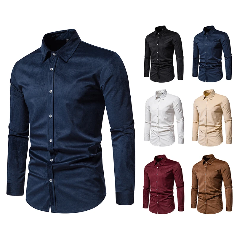 2023 New Men's Dress Shirts Long Sleeve Tops Jacquard Fabric Men Male Shirts Business Prom Party Man Casual Shirt LS27
2023 New Men's Dress Shirts Long Sleeve Tops Jacquard Fabric Men Male Shirts Business Prom Party Man Casual Shirt LS27