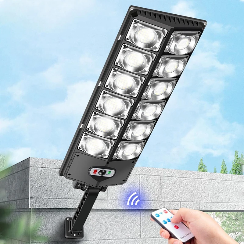 600000 Lumens Solar Led Light Outdoor Lighting 990 LED Garden Lights Big Solar Panel Lamps Waterproof Motion Sensor Street Light
600000 Lumens Solar Led Light Outdoor Lighting 990 LED Garden Lights Big Solar Panel Lamps Waterproof Motion Sensor Street Light