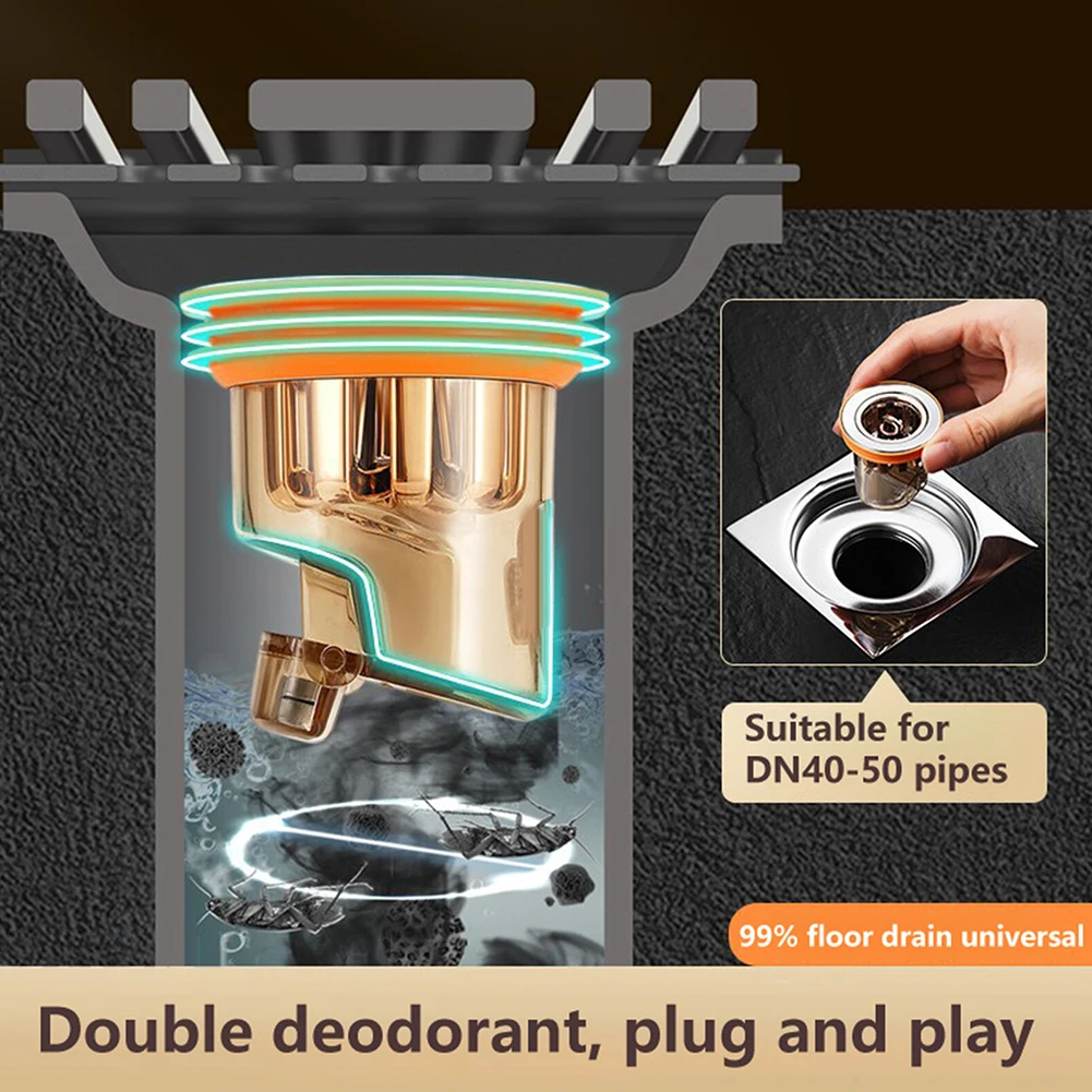 Floor Drain Core Shower Floor Drain Plug Insect Proof Odor Proof Deodorant Or DN40 And 50MM Pipes Sink Bathroom Sewer Parts
Floor Drain Core Shower Floor Drain Plug Insect Proof Odor Proof Deodorant Or DN40 And 50MM Pipes Sink Bathroom Sewer Parts