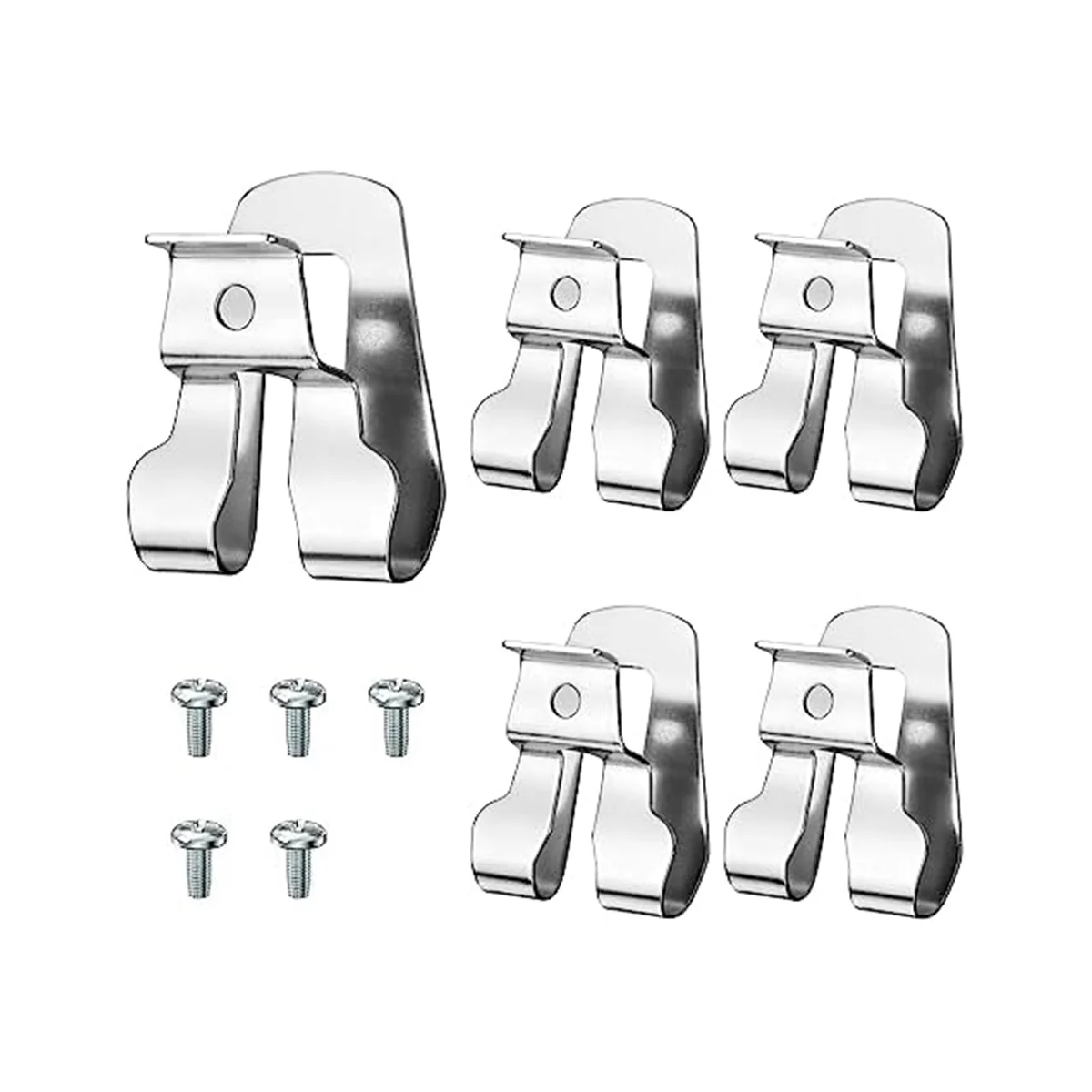 Drill Clip for Tool Belt 633586002 636181001 Replacement Part with Screws, 10Pcs Metal Driver Hook
Drill Clip for Tool Belt 633586002 636181001 Replacement Part with Screws, 10Pcs Metal Driver Hook