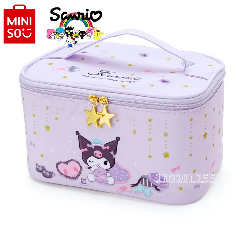 Miniso Kuromi New Women's Cosmetic Bag Luxury Brand Portable Cosmetic Bag Cartoon Fashion Storage Wash Bag Large Capacity
Miniso Kuromi New Women's Cosmetic Bag Luxury Brand Portable Cosmetic Bag Cartoon Fashion Storage Wash Bag Large Capacity