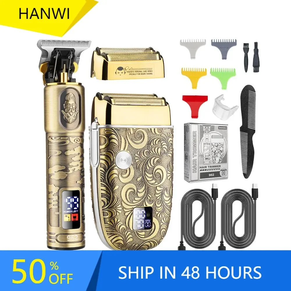 Bald Hair Clipper Multifunctional LCD Shaver Full Metal Oil Head Engraving Electric Trimmer Full Body Wash Men's Reciprocating
Bald Hair Clipper Multifunctional LCD Shaver Full Metal Oil Head Engraving Electric Trimmer Full Body Wash Men's Reciprocating
