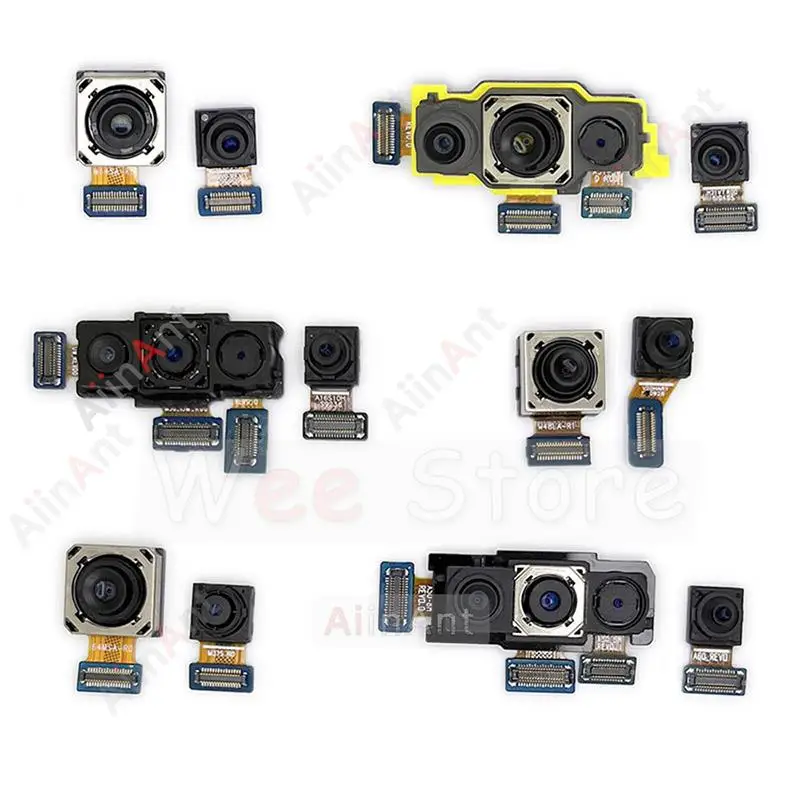 

AiinAnt Back Front Small Wide Macro Depth Main Rear Camera Flex Cable For Samsung Galaxy M31 M30 M30s M31s M305F M307F M315F