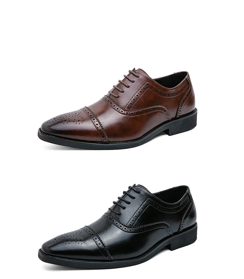 Leisure shoes with fashionable male money carve patterns or designs on woodwork brock wingtip shoes men's shoes
Leisure shoes with fashionable male money carve patterns or designs on woodwork brock wingtip shoes men's shoes