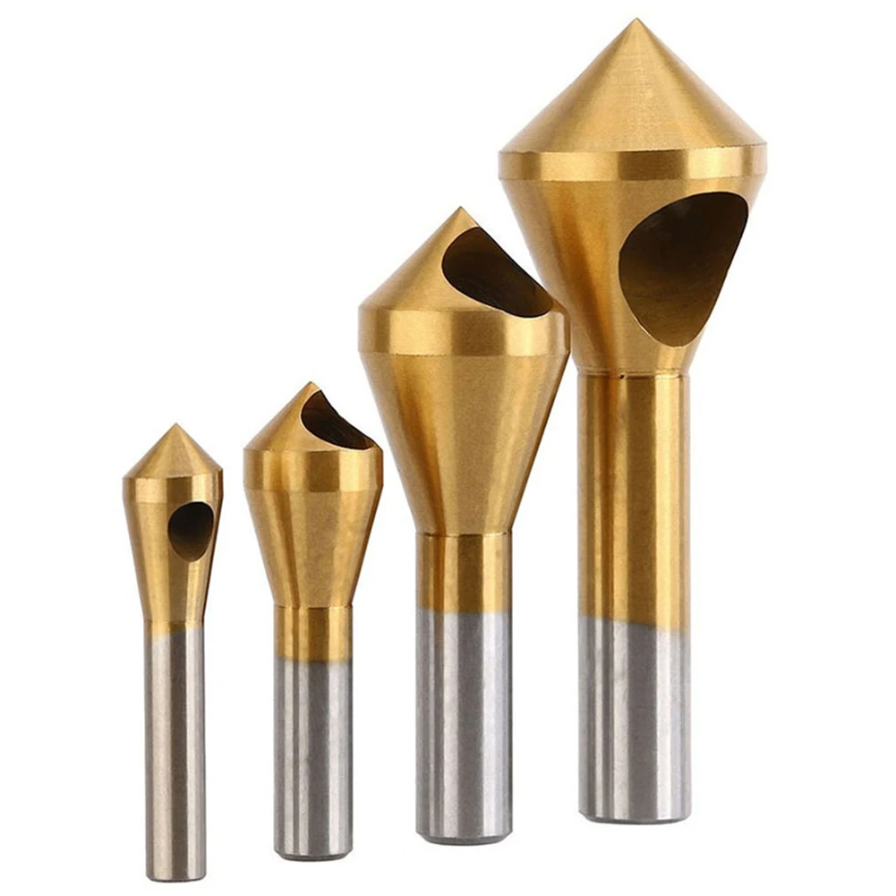 Titanium Coated Deburring Chamfering Cutter Counter Sink Drill Bits Smooth Hole Cutter For Metal Wood Plastic Chamfering Tool
Titanium Coated Deburring Chamfering Cutter Counter Sink Drill Bits Smooth Hole Cutter For Metal Wood Plastic Chamfering Tool