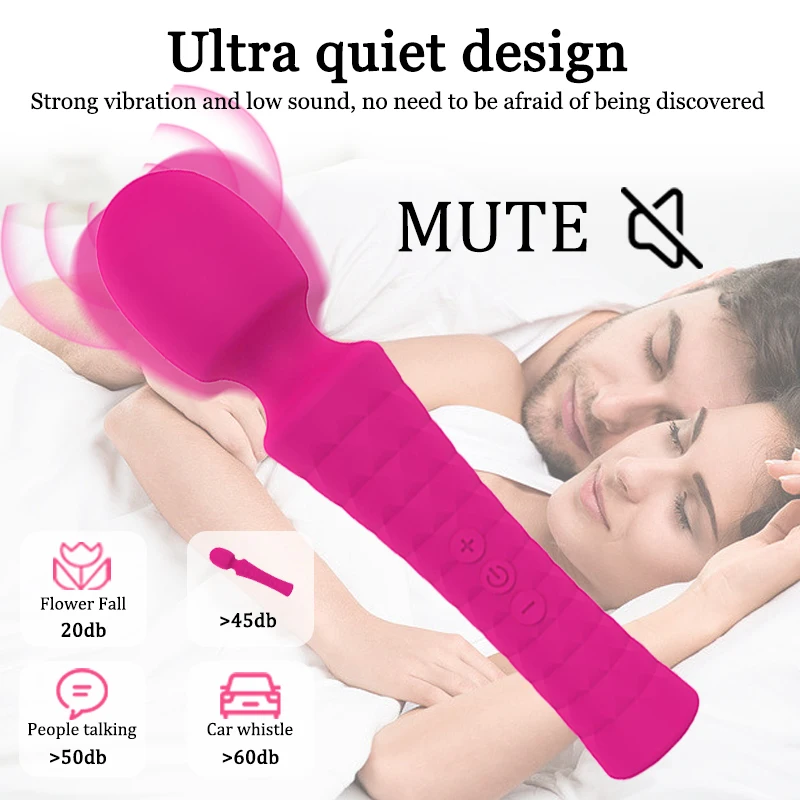 Vibromasseur de clitoris injuste pour femme, baguette magique AV, stimulateur de clitoris, anciers de massage du point G féminin, jouets sexuels pour adultes, produit 7,0 3