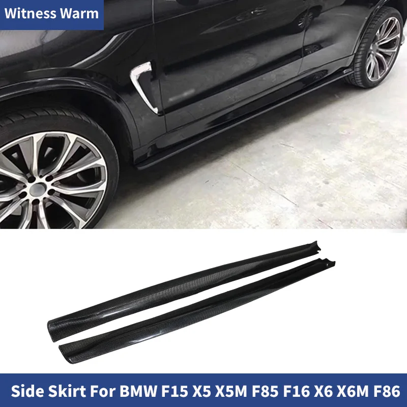 Car Side Bumper Skirts Extensions Lip Carbon Fiber For BMW F15 X5 X5M F16 X6 X6M F85 F86 M-SPORT 2015-2018 3D Style
Car Side Bumper Skirts Extensions Lip Carbon Fiber For BMW F15 X5 X5M F16 X6 X6M F85 F86 M-SPORT 2015-2018 3D Style