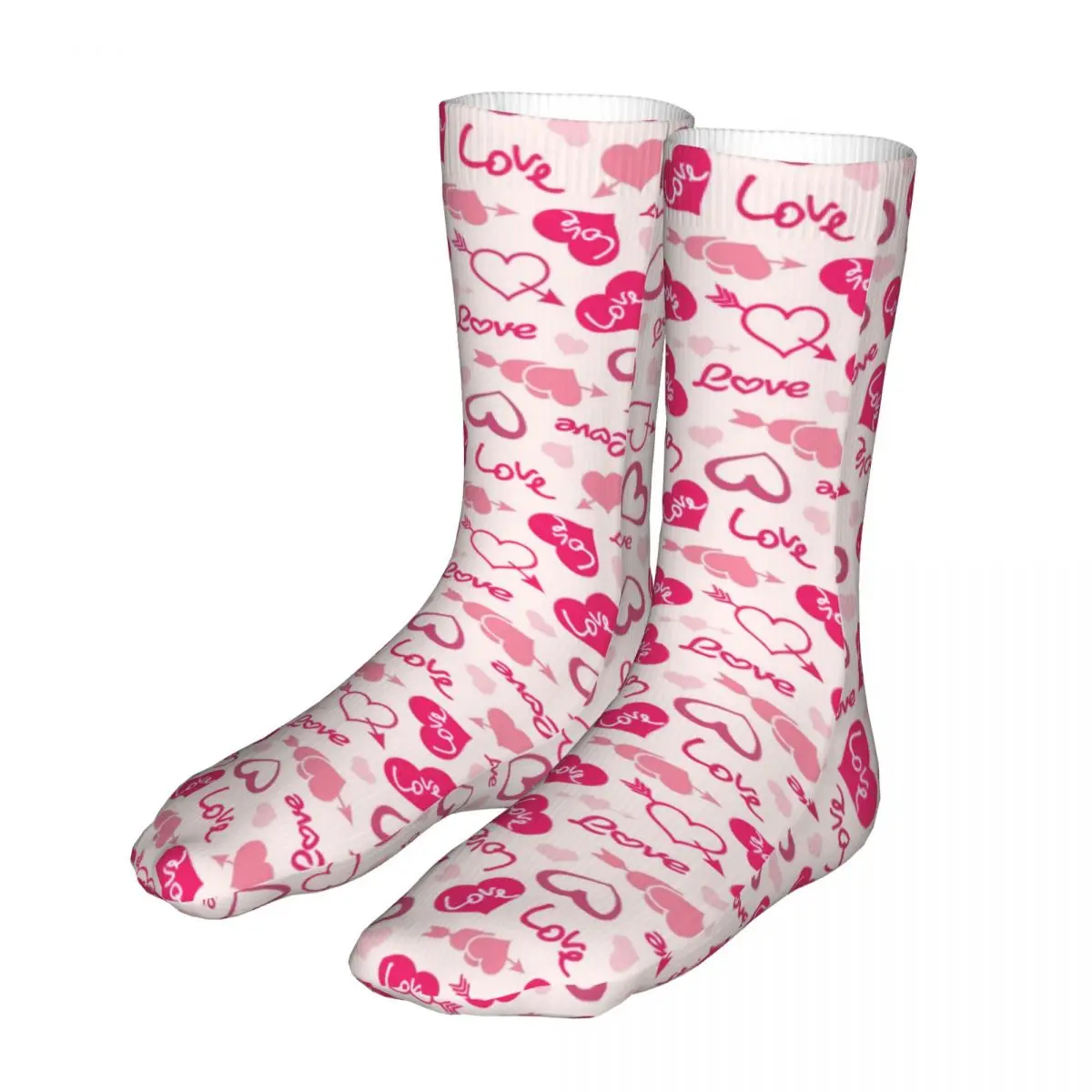 Fashion Socks Male Mens Women Crazy Pink Valentines Love Pattern (2) Socks Graphic Socks Spring Summer Autumn Winter
Fashion Socks Male Mens Women Crazy Pink Valentines Love Pattern (2) Socks Graphic Socks Spring Summer Autumn Winter