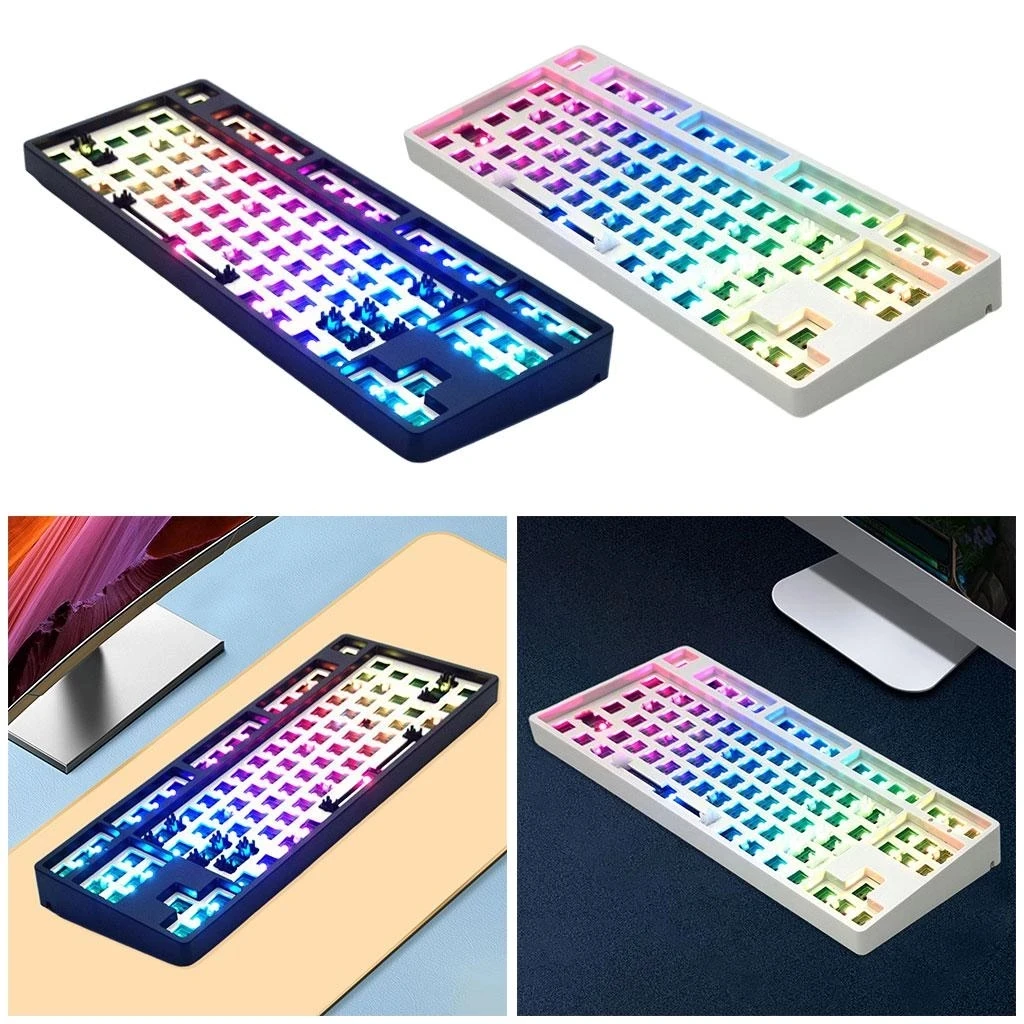 RGB Mechanical Keyboard Triple Mode for Flesports Programmable Hot Swappable Keyboard DIY Type-C Satellite Shaft PC Kit
RGB Mechanical Keyboard Triple Mode for Flesports Programmable Hot Swappable Keyboard DIY Type-C Satellite Shaft PC Kit
