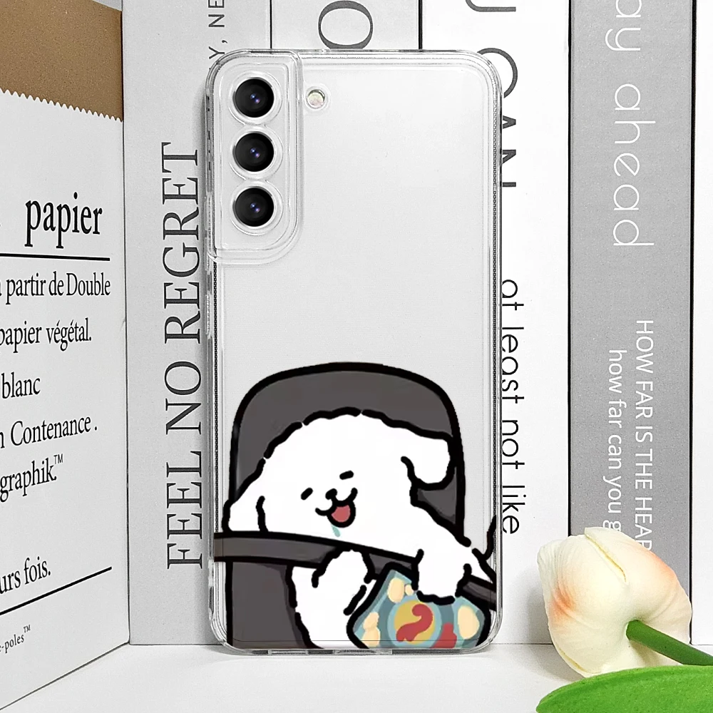 Funny Driving Dog Couples Clear Phone Case for Samsung A55 A54 A53 A51 A70 A32 A31 A13 5G Ultra Soft Cover Cartoon Animal Fundas Funny Driving Dog Couples Clear Phone Case for Samsung A55 A54 A53 A51 A70 A32 A31 A13 5G Ultra Soft Cover Cartoon Animal Fundas