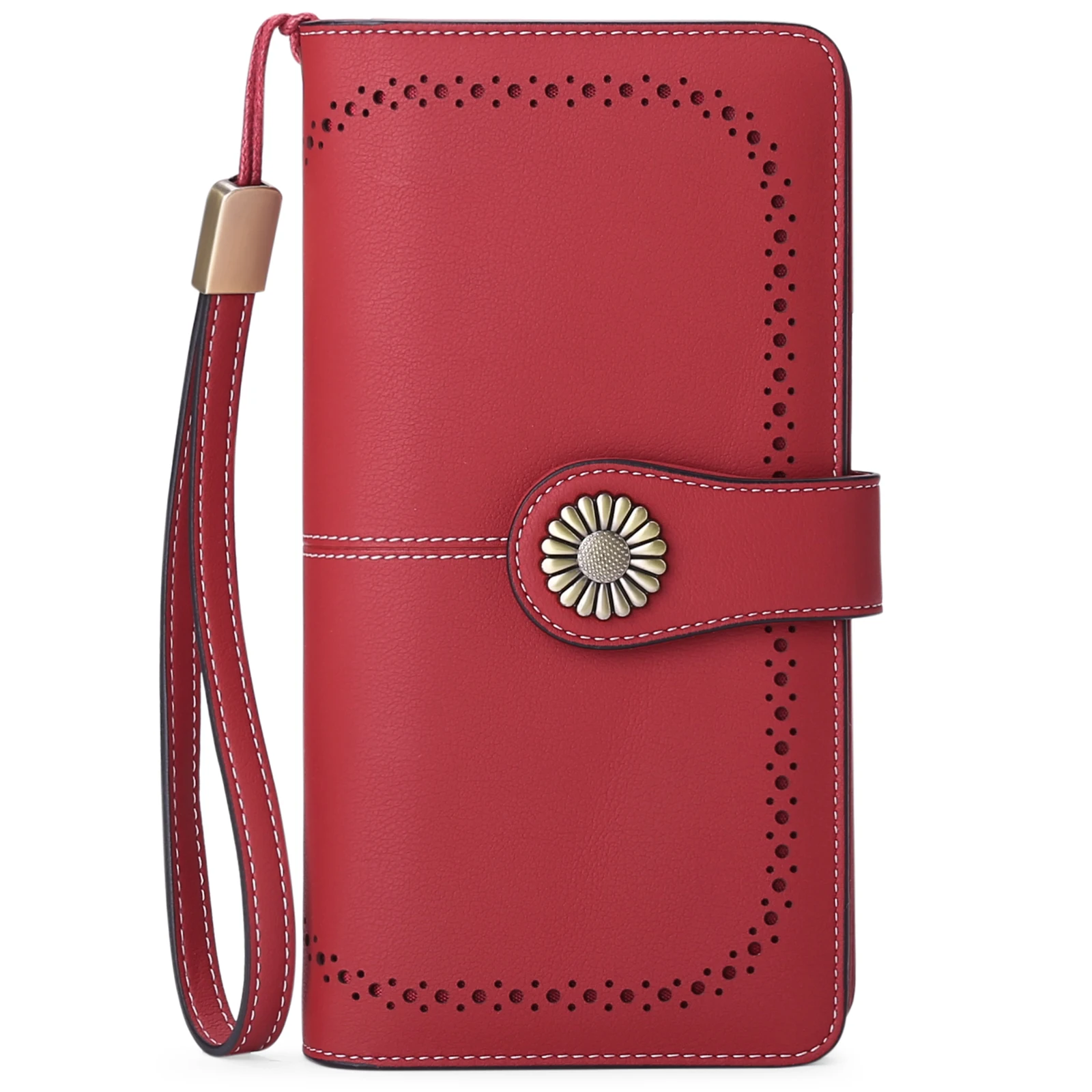 Women's Vintage PU Leather Zipper Clutch Wallet Female Large Capacity Coin Purse Ladies Wristband Simple Card Holder Wallet
Women's Vintage PU Leather Zipper Clutch Wallet Female Large Capacity Coin Purse Ladies Wristband Simple Card Holder Wallet