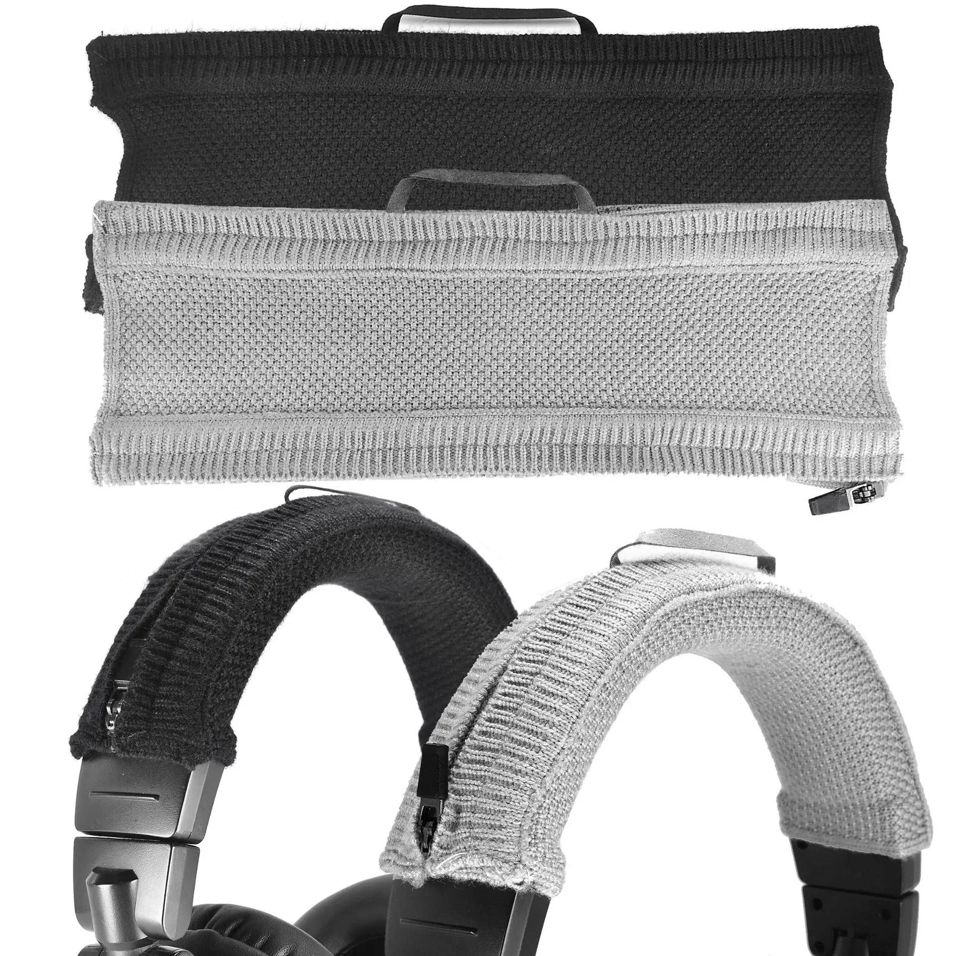 Knitted Fabric Lanyard Headband with Zipper/DIY Installation For Bose Anker Sony COWIN Audio-Technica JBL Hyperx Headphones
Knitted Fabric Lanyard Headband with Zipper/DIY Installation For Bose Anker Sony COWIN Audio-Technica JBL Hyperx Headphones