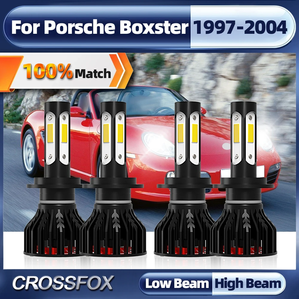 H7 Canbus LED Headlight 240W 40000LM CSP Chips Car Lights Turbo Auto Lamp For Porsche Boxster 1997-1999 2000 2001 2002 2003 2004
H7 Canbus LED Headlight 240W 40000LM CSP Chips Car Lights Turbo Auto Lamp For Porsche Boxster 1997-1999 2000 2001 2002 2003 2004