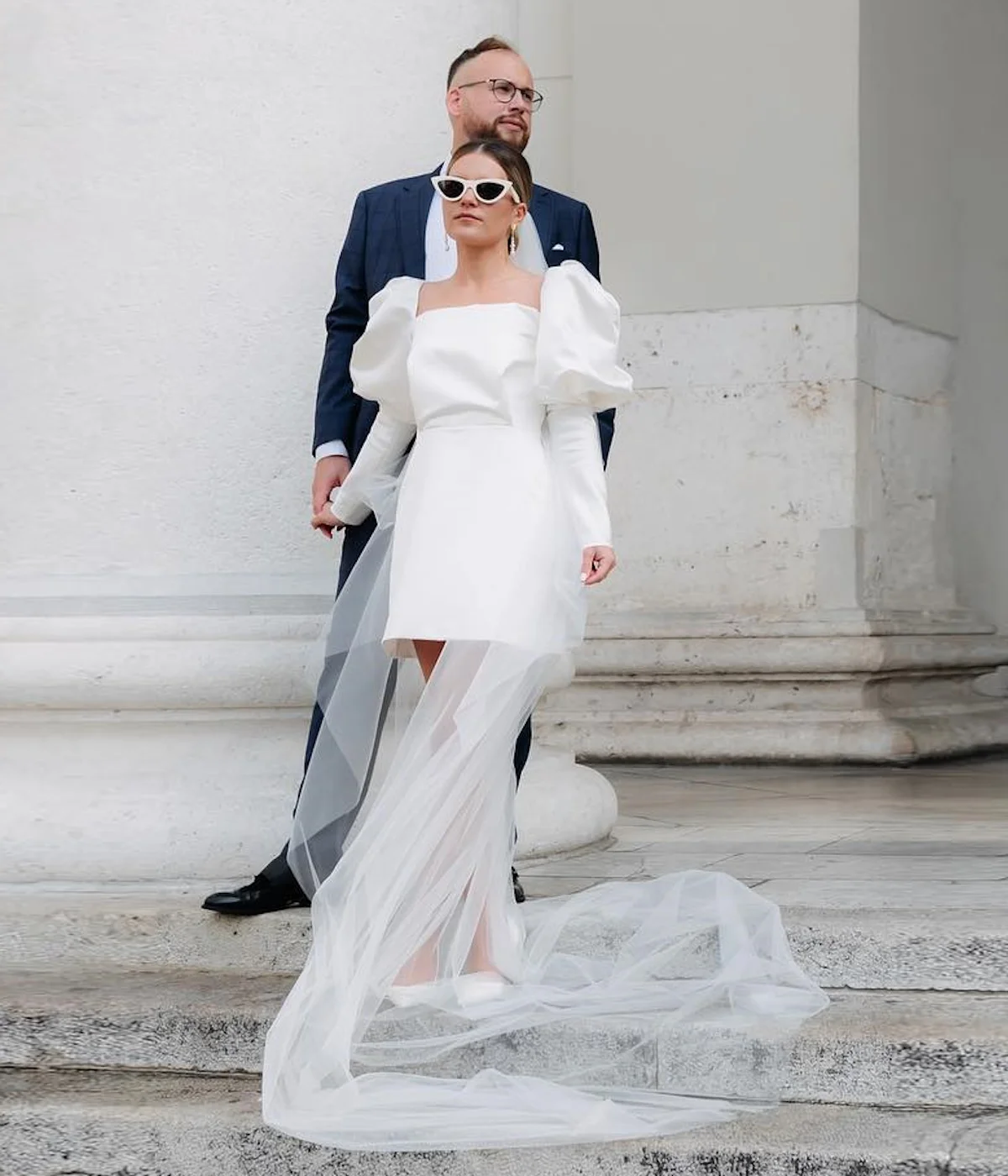 KOYOUN Square Collar Short Wedding Dresses for Women Sheath Bride Dress Short Puff Sleeves Mini Wedding Party 2024
KOYOUN Square Collar Short Wedding Dresses for Women Sheath Bride Dress Short Puff Sleeves Mini Wedding Party 2024