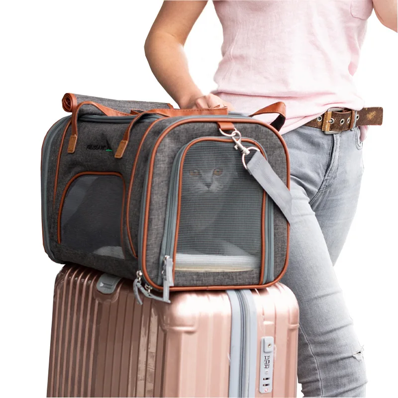Transport Breathable Dog Carrier Bags Portable Pet Cat Dog Backpack Cat Carrier Bag Airline Approved Carrying For Cats Small Dog
Transport Breathable Dog Carrier Bags Portable Pet Cat Dog Backpack Cat Carrier Bag Airline Approved Carrying For Cats Small Dog