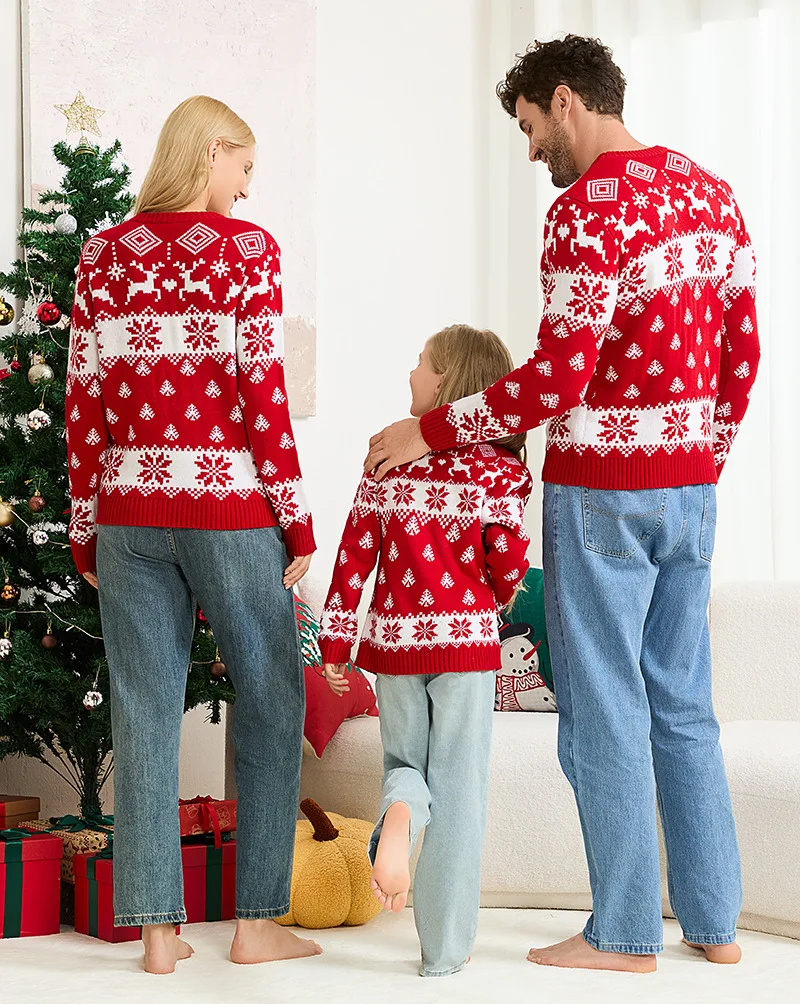 Family Matching Christmas Sweater Family Matching Christmas Sweater