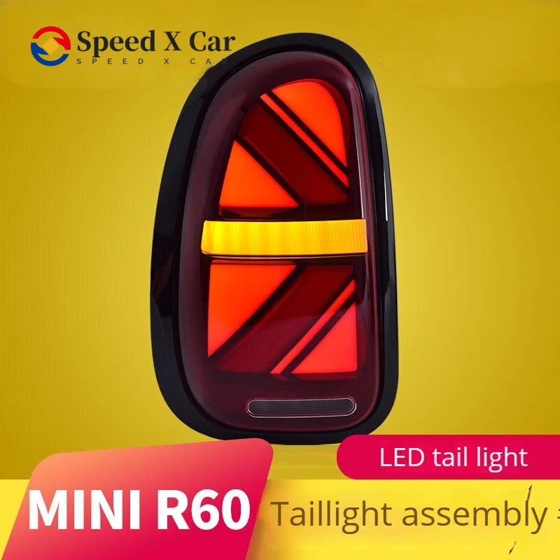 Speed-x Suitable For Bmw Mini Mini R60 Taillight Assembly Retrofit New Union Flag Led Water Steering Taillight
Speed-x Suitable For Bmw Mini Mini R60 Taillight Assembly Retrofit New Union Flag Led Water Steering Taillight