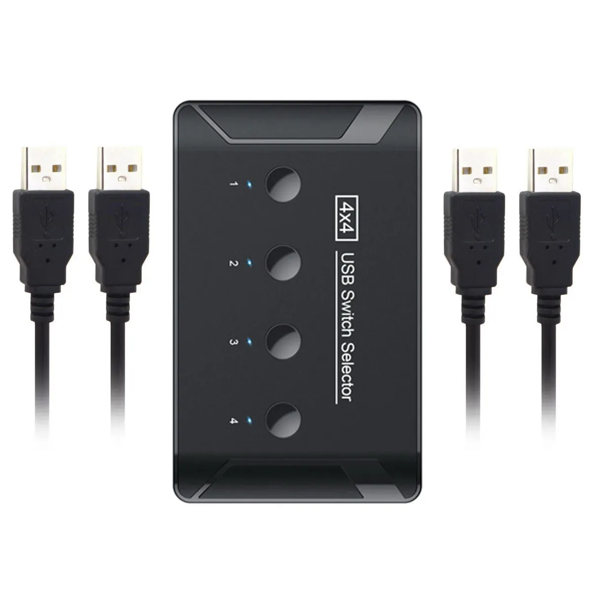 Переключатель Cablecc, KVM USB 2,0 для клавиатуры, мыши, 4 порта, ПК с общим доступом на 4 устройства
Переключатель Cablecc, KVM USB 2,0 для клавиатуры, мыши, 4 порта, ПК с общим доступом на 4 устройства