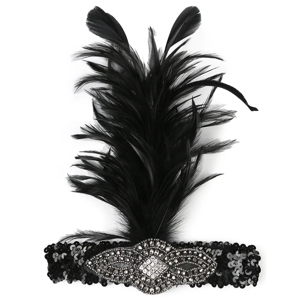 Wedding Hairband 1920s Headband Headpiece 1920s Hair Accessory Vintage Costume Props
Wedding Hairband 1920s Headband Headpiece 1920s Hair Accessory Vintage Costume Props