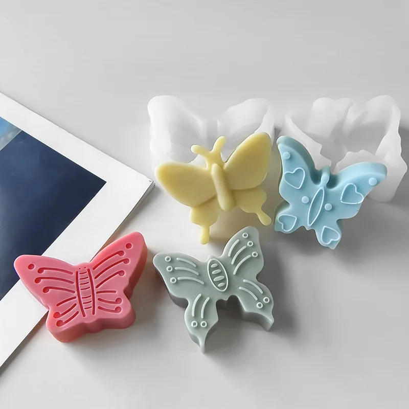 DIY Butterfly Silicone Mold Handmade Aroma Soap Candle Plaster Resin Mould Animal Butterfly Chocolate Candy Crafts Making Tools 
DIY Butterfly Silicone Mold Handmade Aroma Soap Candle Plaster Resin Mould Animal Butterfly Chocolate Candy Crafts Making Tools