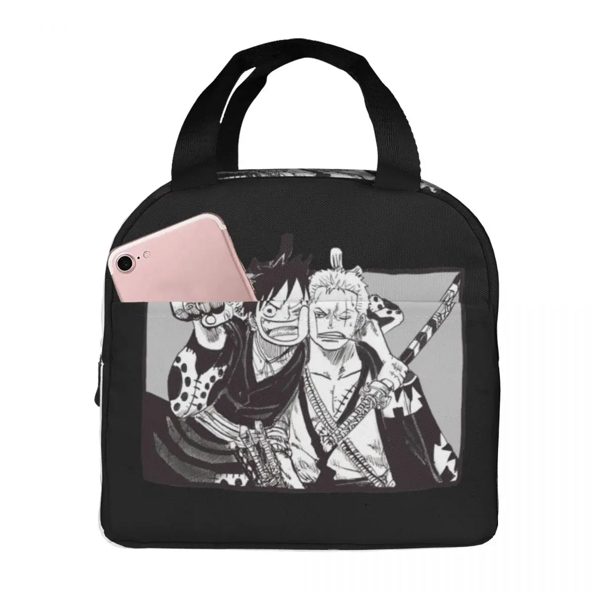 Luffy And Zoro цельный Ланч-бокс портативный изолированный холщовый кулер аниме термальный Ланч-бокс для пикника для женщин и девочек
Luffy And Zoro цельный Ланч-бокс портативный изолированный холщовый кулер аниме термальный Ланч-бокс для пикника для женщин и девочек