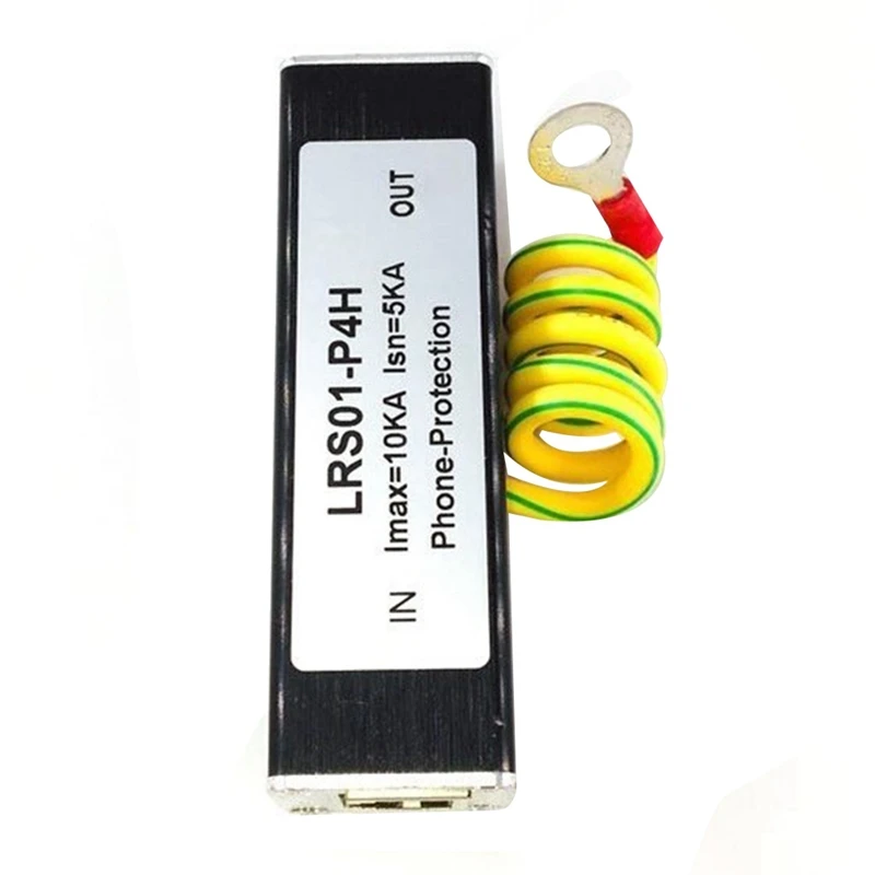 Hot TTKK 2X Telephone Fax Surge Protector Thunder Arrestor RJ11 Kl01-P4H Black RJ11 ADSL
Hot TTKK 2X Telephone Fax Surge Protector Thunder Arrestor RJ11 Kl01-P4H Black RJ11 ADSL