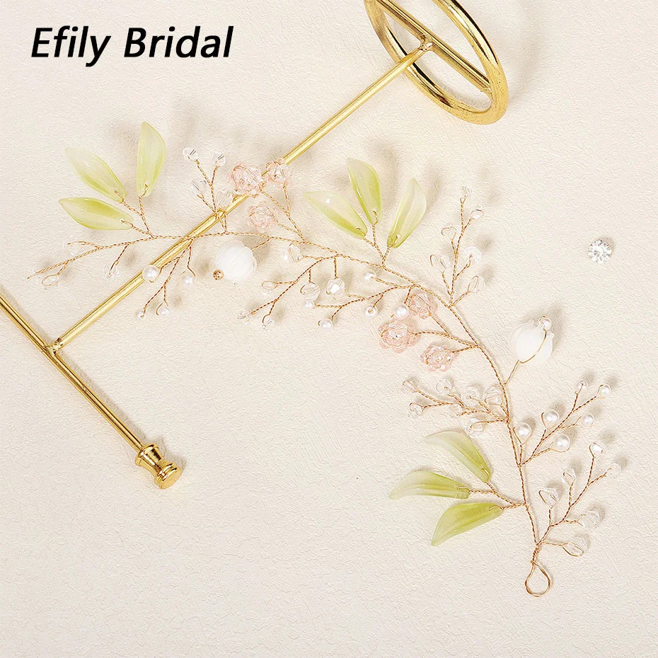 Efily Wedding Hair Accessories Green Crystal Bridal Hairband Leaves Pearl Headband Tiara Bride Headpiece Women Hair Jewelry
Efily Wedding Hair Accessories Green Crystal Bridal Hairband Leaves Pearl Headband Tiara Bride Headpiece Women Hair Jewelry