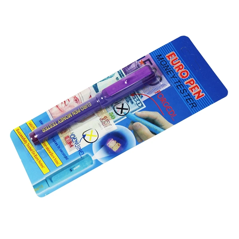 Y5GE 2 in1 False Money Marker Pen Detector Fraud for Protection for Use Most Currency
Y5GE 2 in1 False Money Marker Pen Detector Fraud for Protection for Use Most Currency