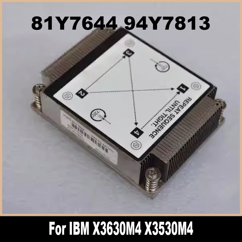 Оригинальный радиатор для ЦП IBM X3630M4 X3530M4 81Y7644 94Y7813, 100% протестированный
Оригинальный радиатор для ЦП IBM X3630M4 X3530M4 81Y7644 94Y7813, 100% протестированный