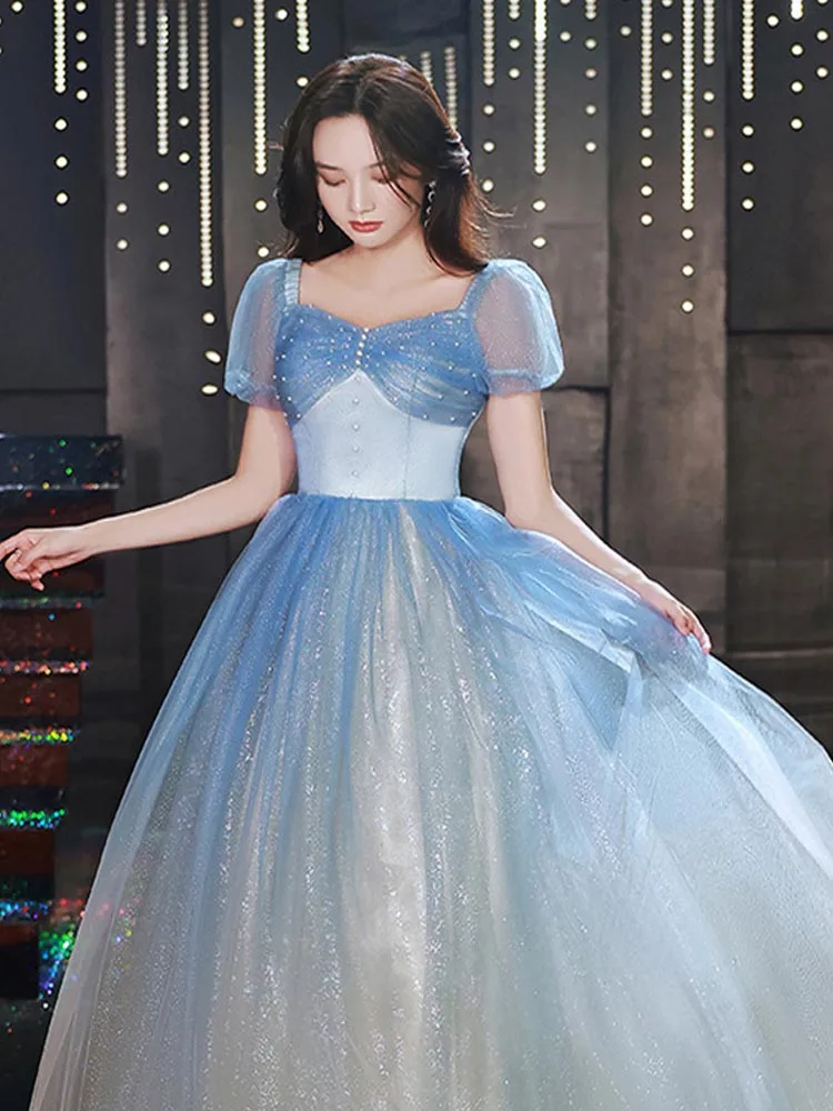 Женское шикарное платье Quinceanera с коротким рукавом и воротником-сердечком, простые платья с блестящими жемчужинами для выпускного вечера
Женское шикарное платье Quinceanera с коротким рукавом и воротником-сердечком, простые платья с блестящими жемчужинами для выпускного вечера