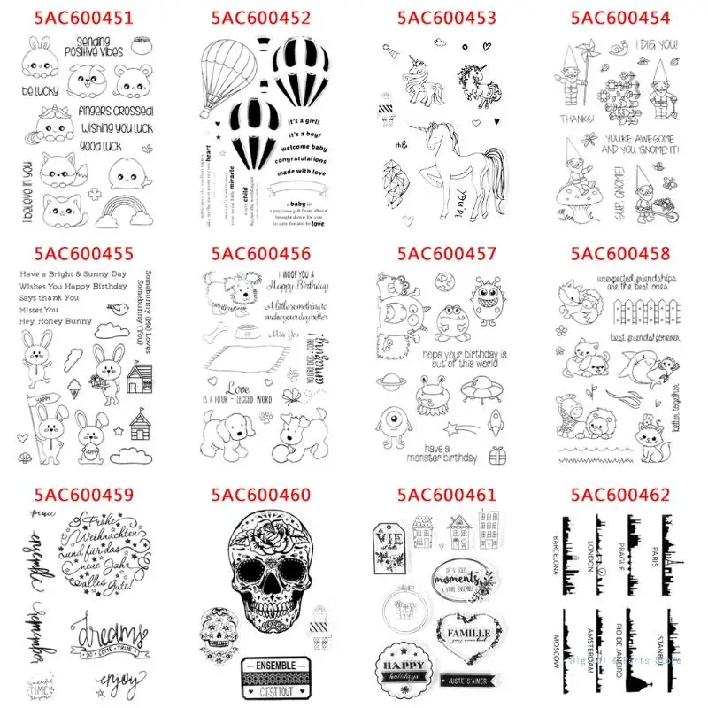 M17F Wishes Clear Stamp Silicone Seal Sheet DIY Photo Scrapbook Craft Card Album S37
M17F Wishes Clear Stamp Silicone Seal Sheet DIY Photo Scrapbook Craft Card Album S37
