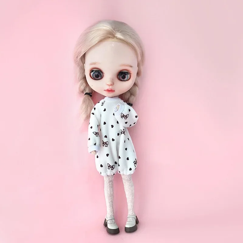 Одежда для куклы Blythe, цветочный цельный костюм OB24 22, однотонная пижама с длинным рукавом, 19 шарниров, ручная работа 28-30 см OB22 OB24, аксессуары для кукол
Одежда для куклы Blythe, цветочный цельный костюм OB24 22, однотонная пижама с длинным рукавом, 19 шарниров, ручная работа 28-30 см OB22 OB24, аксессуары для кукол
