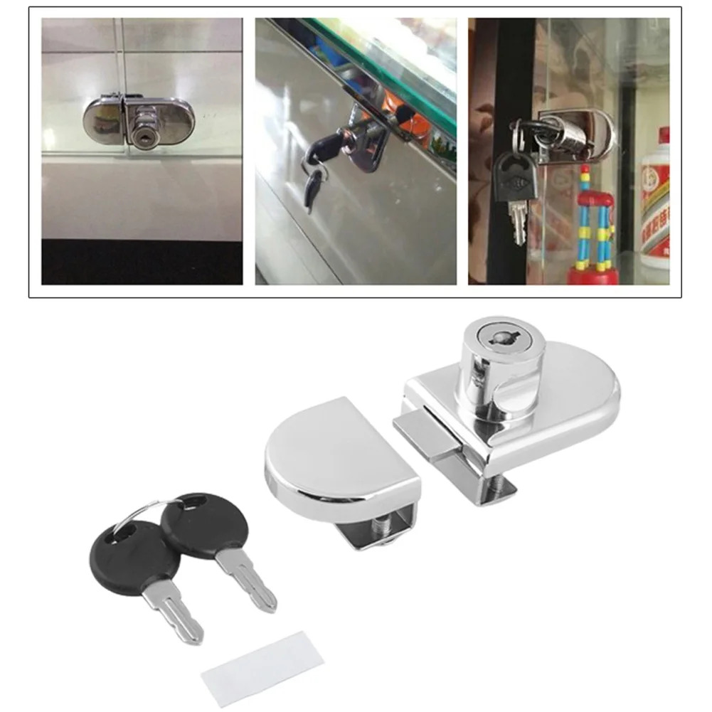 Glass Door Lock For 5-8mm Thick Glass Improvement No Drilling Practical Punch-free Replacement Universal Zinc Alloy Cabinets
Glass Door Lock For 5-8mm Thick Glass Improvement No Drilling Practical Punch-free Replacement Universal Zinc Alloy Cabinets