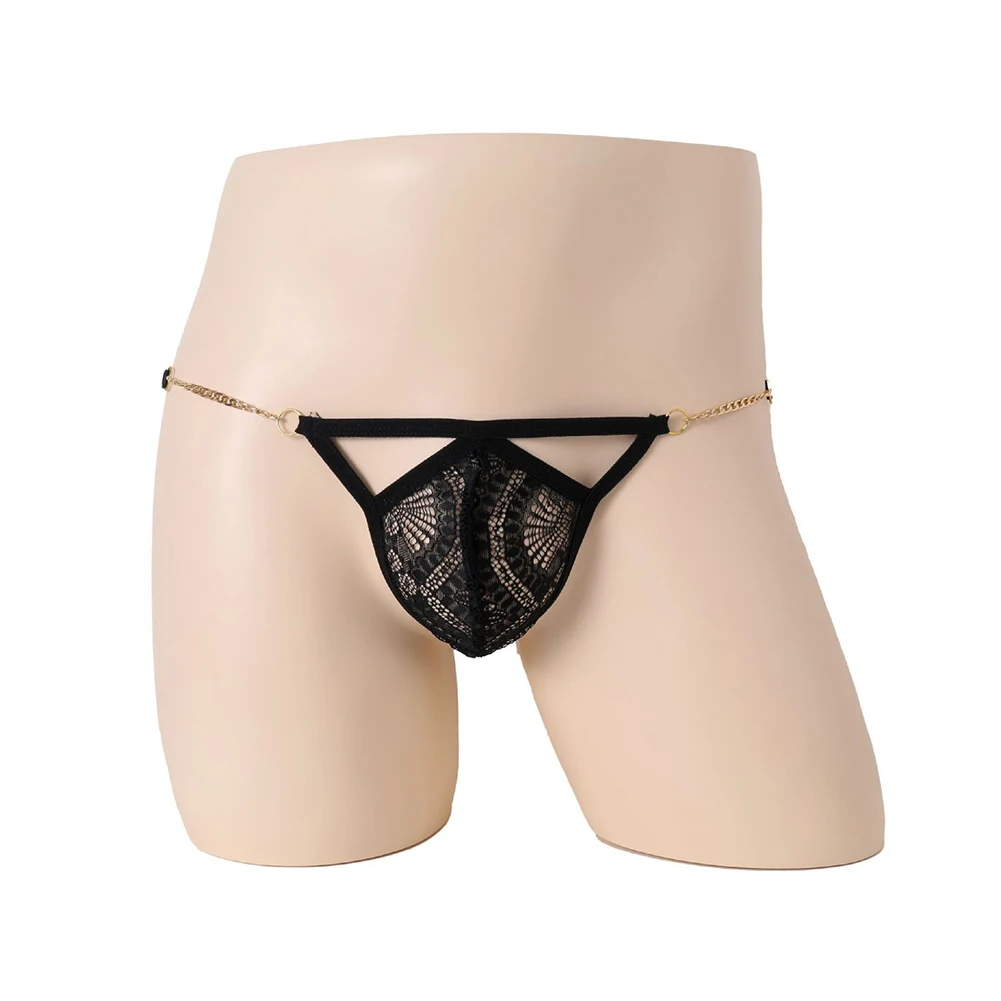 Men's Thongs String Homme Transparent G-String Bulge Pouch Thongs Lace Breathable Underwear Briefs Underpants T-Back Lingerie
Men's Thongs String Homme Transparent G-String Bulge Pouch Thongs Lace Breathable Underwear Briefs Underpants T-Back Lingerie