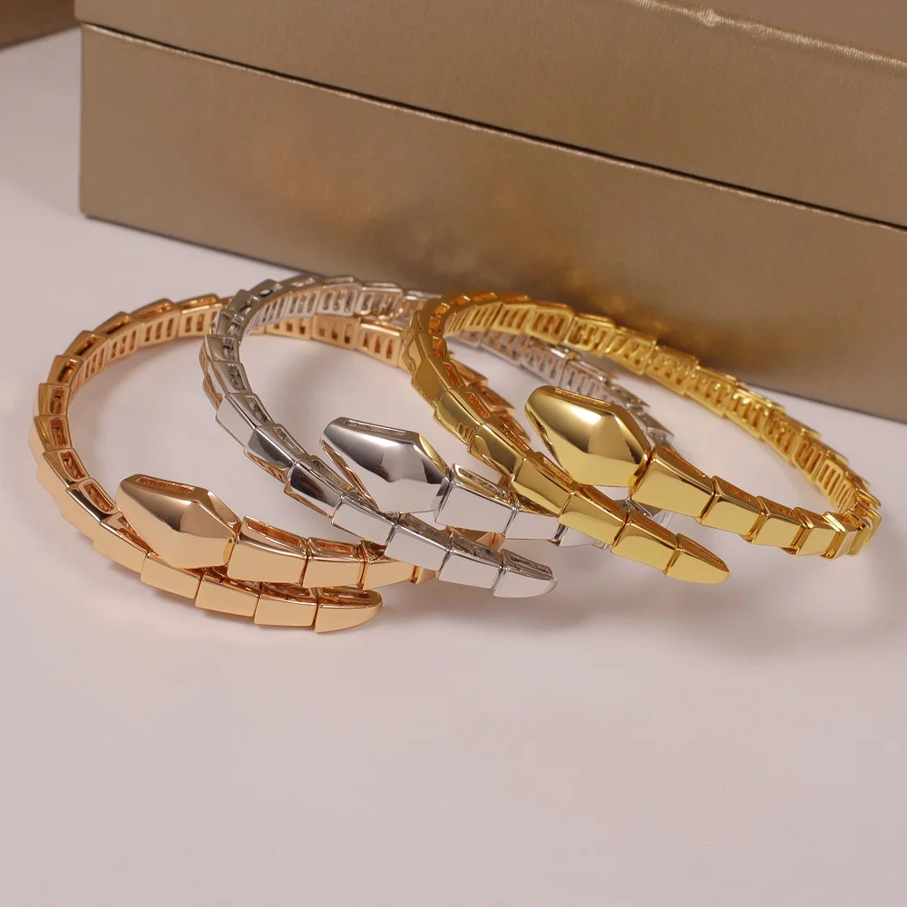 Classic 925 Sterling Silver Elastic Smooth Snake Bone Bracelet Fashion Brand Banquet Luxury Jewelry Party Holiday Gift
Classic 925 Sterling Silver Elastic Smooth Snake Bone Bracelet Fashion Brand Banquet Luxury Jewelry Party Holiday Gift