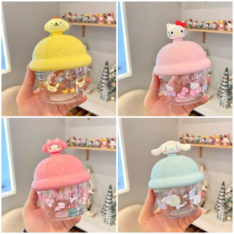 Sanrioed My Melody Cinnamoroll Kt Cat Purin Dog Anime Figures Cartoon Ice Cream Shape Plastic Cup Cute Portable Straw Cups 250ML
Sanrioed My Melody Cinnamoroll Kt Cat Purin Dog Anime Figures Cartoon Ice Cream Shape Plastic Cup Cute Portable Straw Cups 250ML