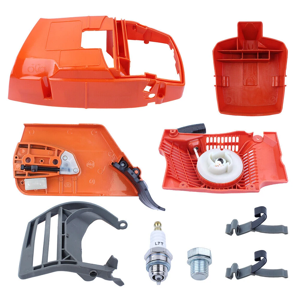 Premium Chainsaw Replacement Parts Set for HUSQVARNA 372 365 362 371 Cylinder Shroud Chain Brake Cover and More
Premium Chainsaw Replacement Parts Set for HUSQVARNA 372 365 362 371 Cylinder Shroud Chain Brake Cover and More