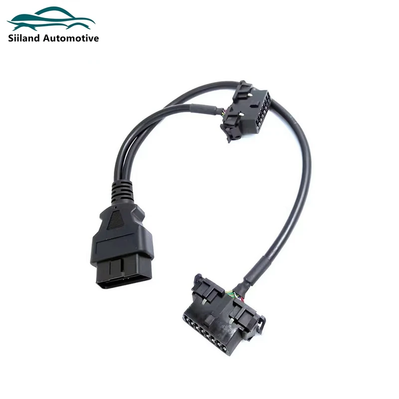 Оригинальный Автомобильный разъем OBD2 Удлинительный кабель 16 контактов один на два адаптера с внутренней линией передачи
Оригинальный Автомобильный разъем OBD2 Удлинительный кабель 16 контактов один на два адаптера с внутренней линией передачи