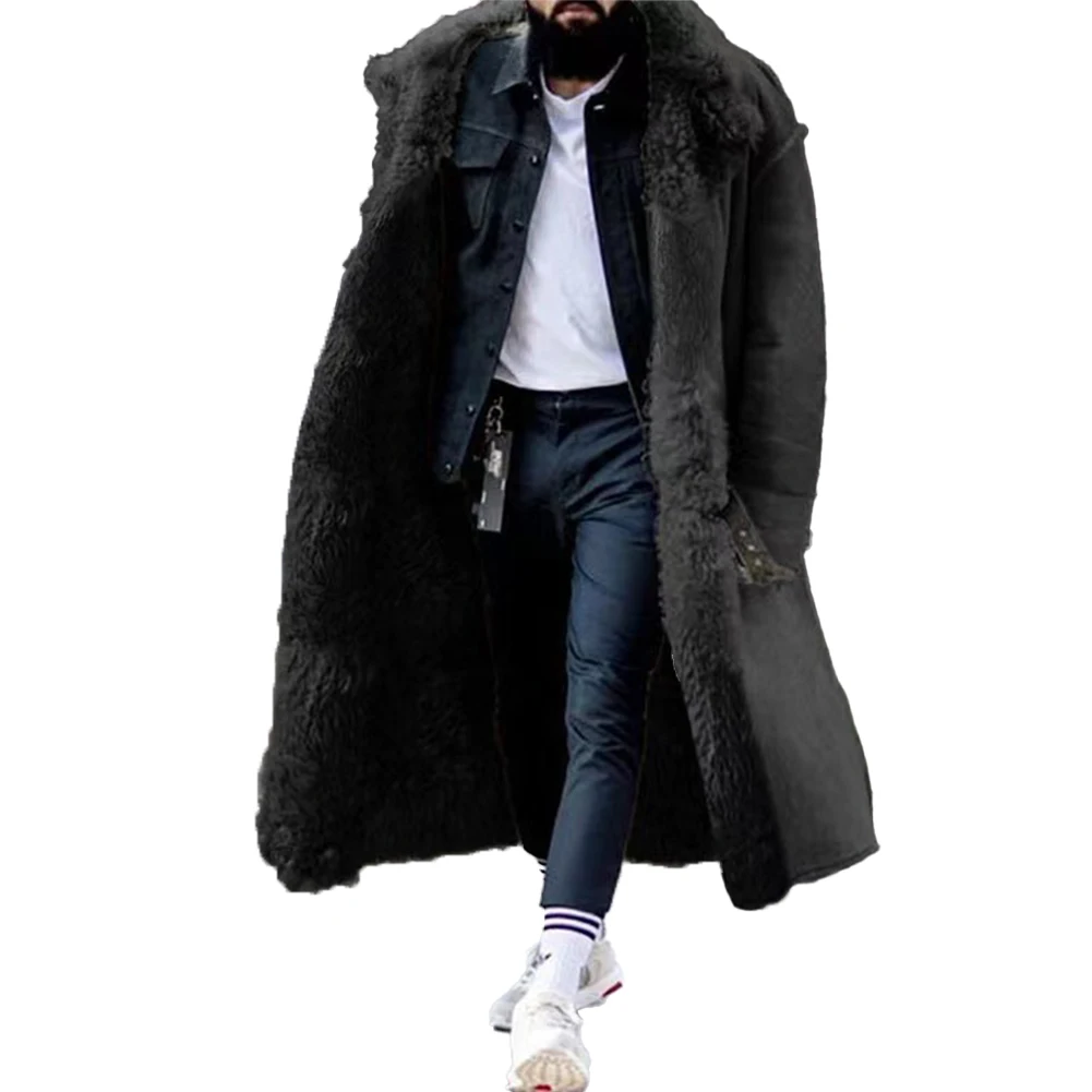 New Stylish Holiday Men Jacket Mens Coat Imitation Leather Jacket Keep Warm Outwear Slight Stretch Solid Color
New Stylish Holiday Men Jacket Mens Coat Imitation Leather Jacket Keep Warm Outwear Slight Stretch Solid Color