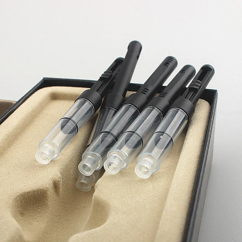 High Quality Black Universal 2.6 and 3.4 Caliber Ink Cartridge Fountain pen ink Absorber Stationary supplies
High Quality Black Universal 2.6 and 3.4 Caliber Ink Cartridge Fountain pen ink Absorber Stationary supplies